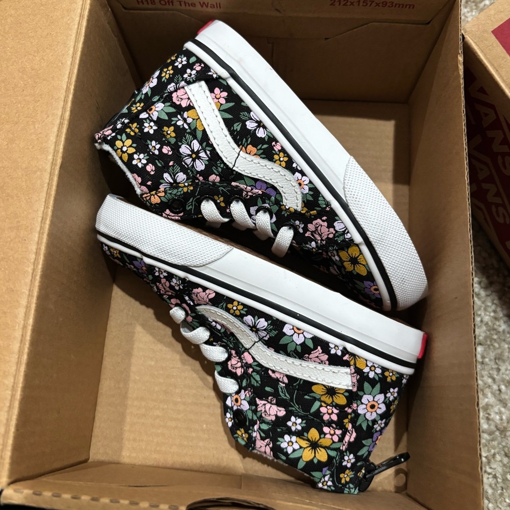 Vans toddler girl shoes